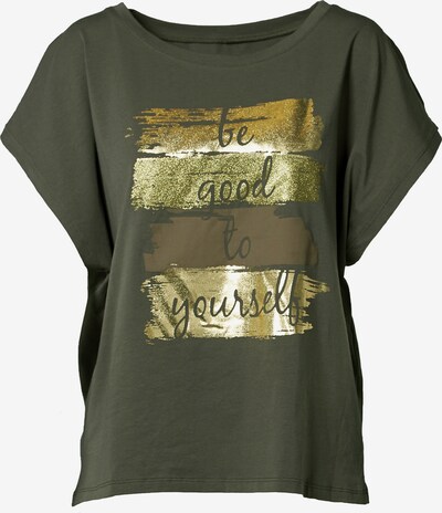 NÜ DENMARK Shirt in gold / khaki, Produktansicht
