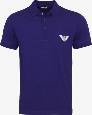 Emporio Armani Poloshirt in Blau: predná strana