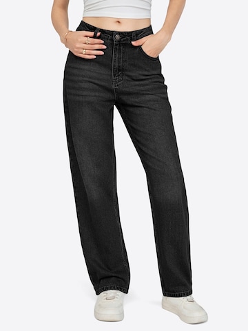 Loosefit Jeans di Imily Bela in nero: frontale