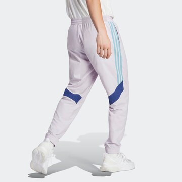ADIDAS SPORTSWEAR Slimfit Športne hlače 'Tiro' | siva barva