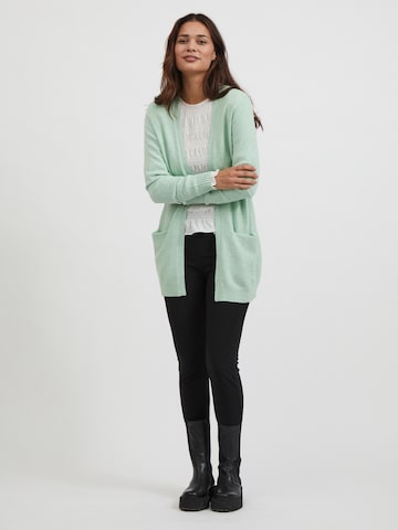 VILA Knit Cardigan 'Ril' in Green