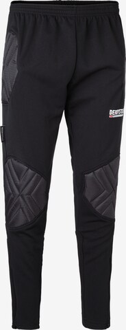 DERBYSTAR Regular Workout Pants in Black: front