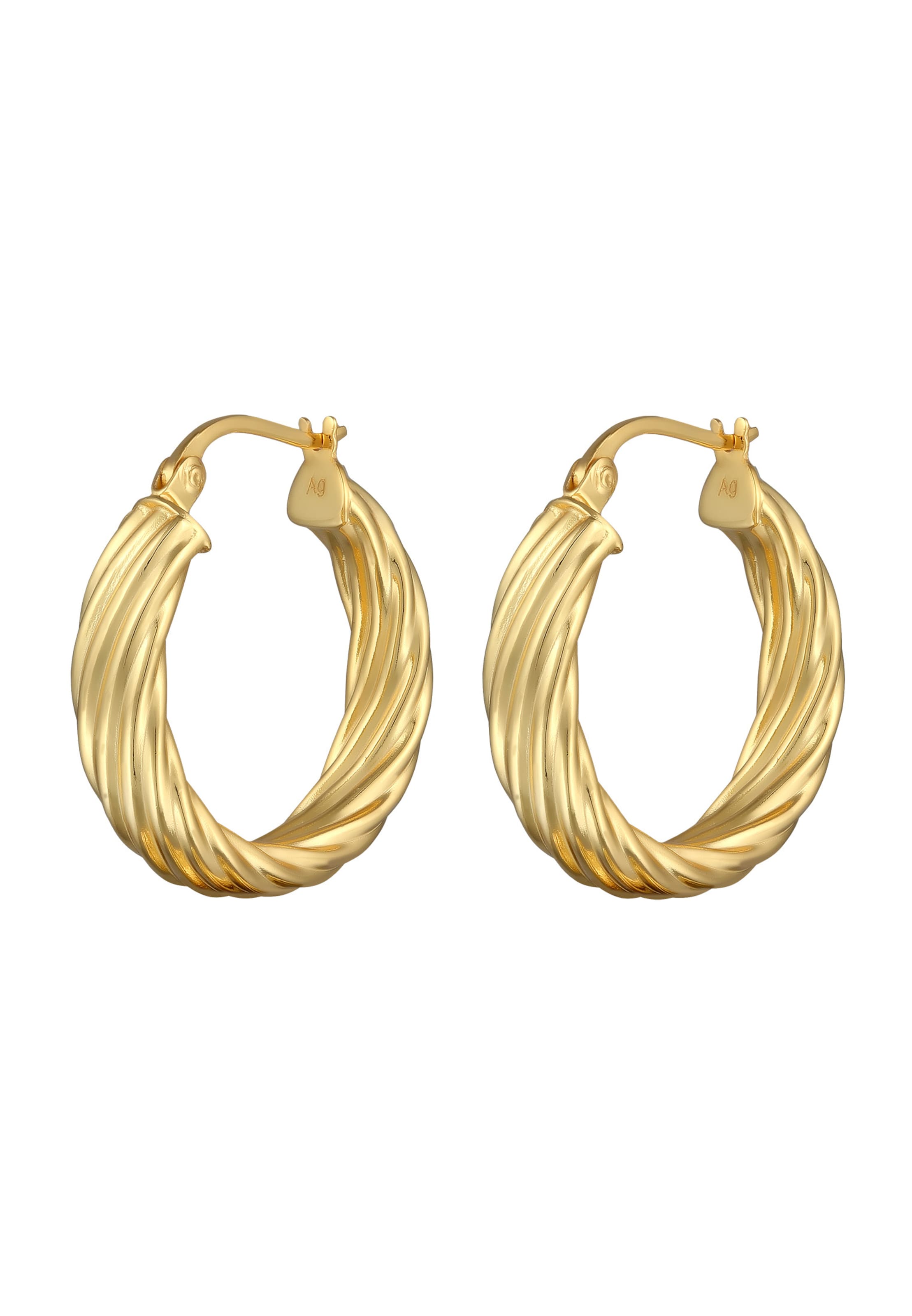 ELLI Σκουλαρίκια σε χρυσό: μπροστά