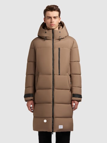 Cappotto invernale 'Siram2' di khujo in marrone: frontale