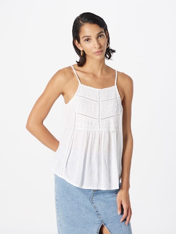 Top di Superdry in bianco: frontale