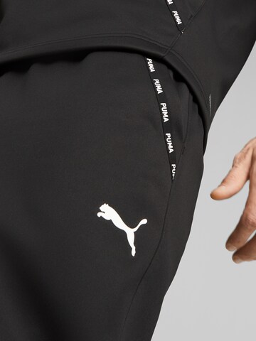 Regular Pantalon de sport PUMA en noir