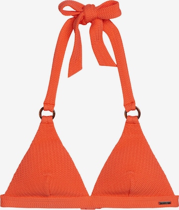 Marc O'Polo Triangel Triangel-Bikini-Top ' Firecracker Floral ' in Orange: Vorderseite