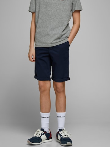 Regular Pantalon 'Bowie' Jack & Jones Junior en bleu : devant