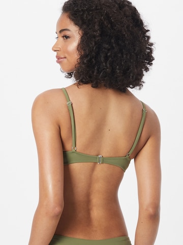 ABOUT YOU x Marie von Behrens - Bustier Top de bikini 'June' en verde