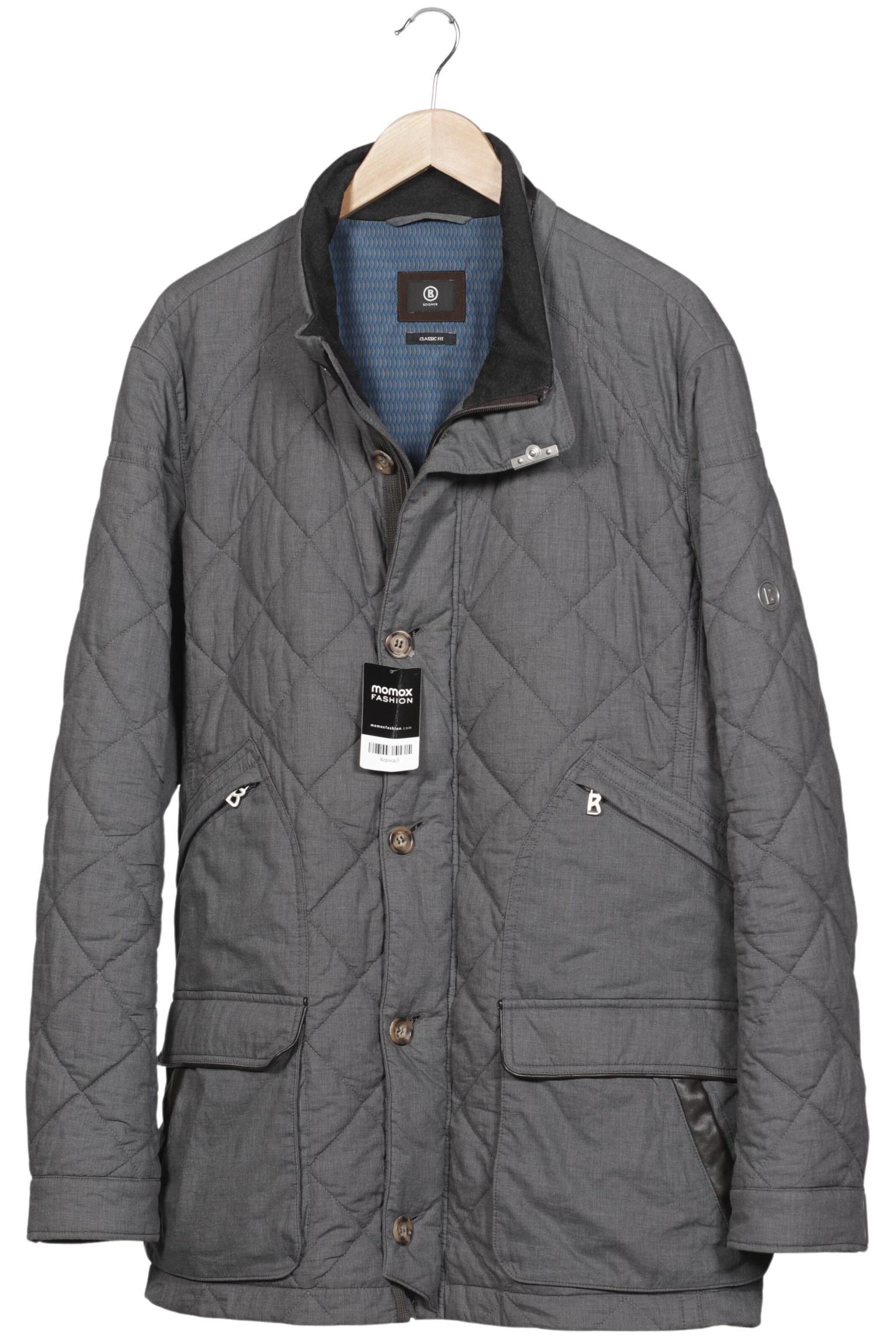 BOGNER Jacket & Coat in XXL in Grey: front