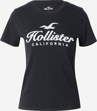 HOLLISTER T-Shirt 'CHAIN' in schwarz / weiß, Produktansicht