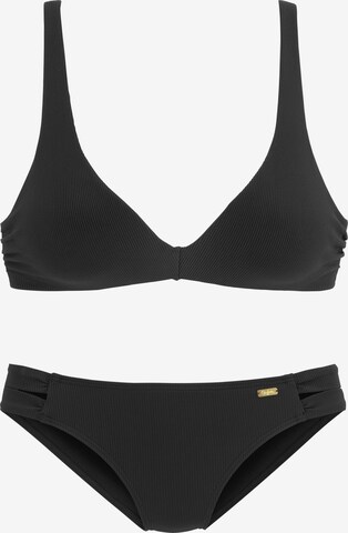 Bikini di BUFFALO in nero: frontale