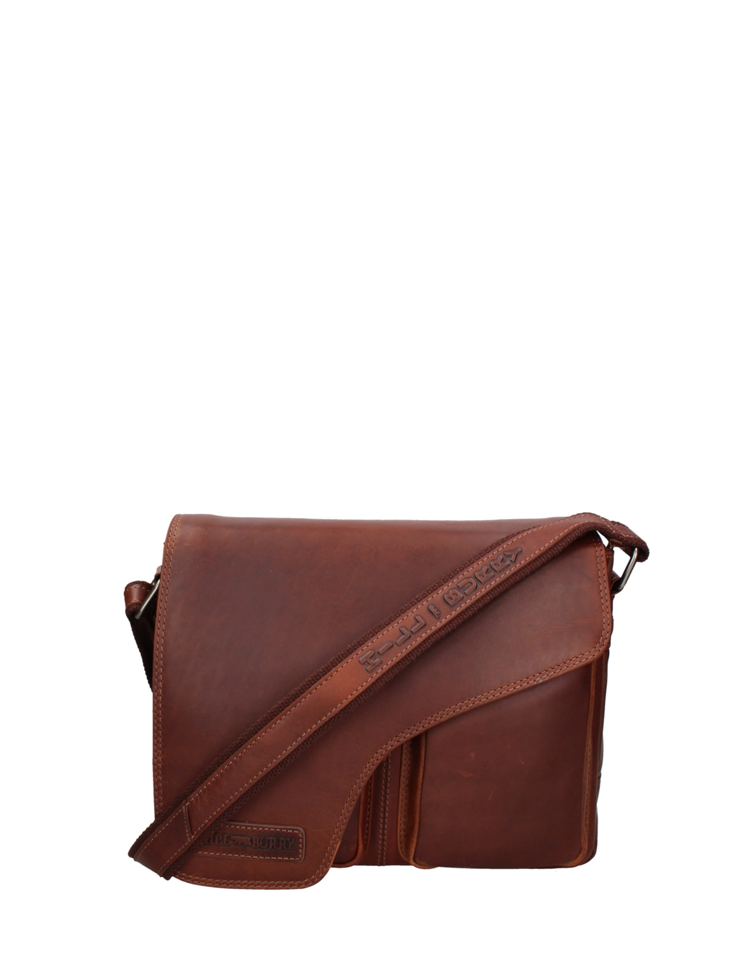 Borsa a tracolla di HILL BURRY in marrone: frontale