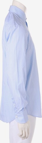 Canali Button Up Shirt in M in Blue
