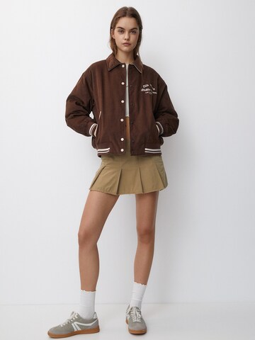 Pull&Bear Between-Season Jacket in Brown