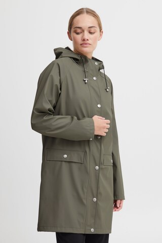 Oxmo Between-Season Jacket 'Oxtanne' in Green: front