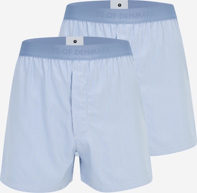 JBS OF DENMARK Boxers en bleu clair / blanc, Vue avec produit