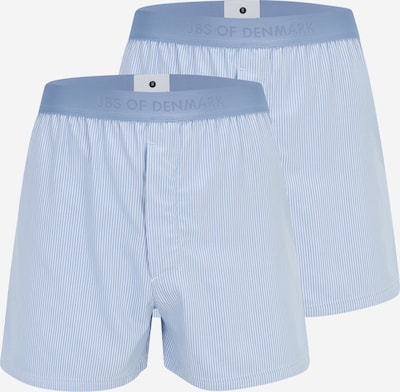 JBS OF DENMARK Boxers em azul claro / branco, Vista do produto