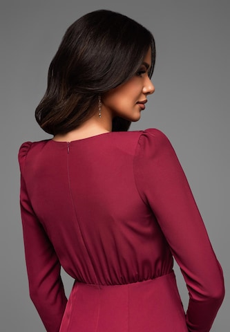 Ombre Abendkleid in Rot