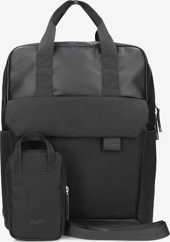 ZWEI Rugzak 'Lou' in Zwart: voorkant