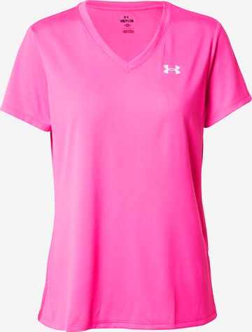 UNDER ARMOUR Functioneel shirt in Roze: voorkant