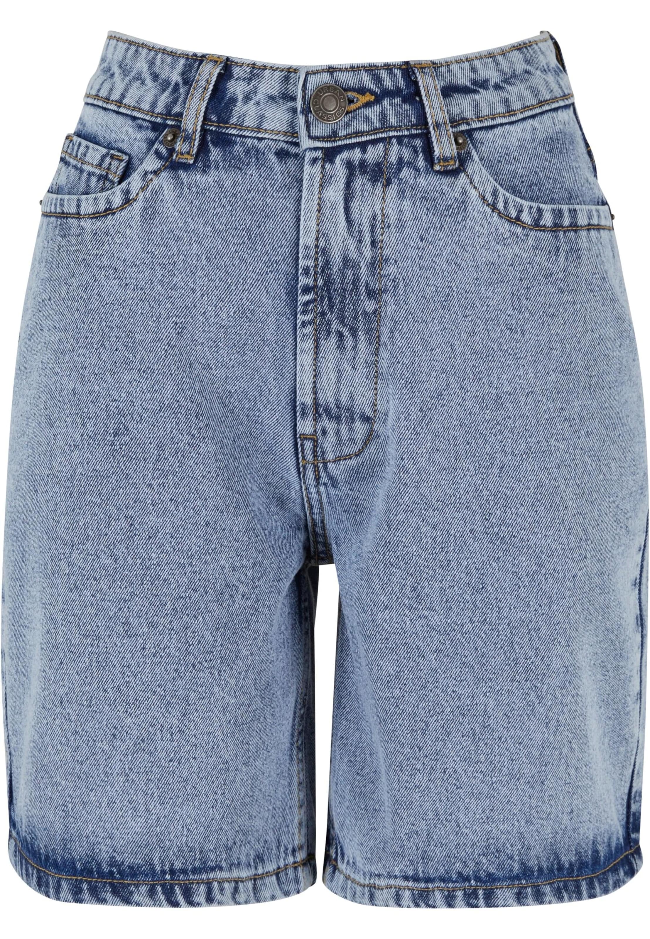 Urban Classics Trousers in Blue: front