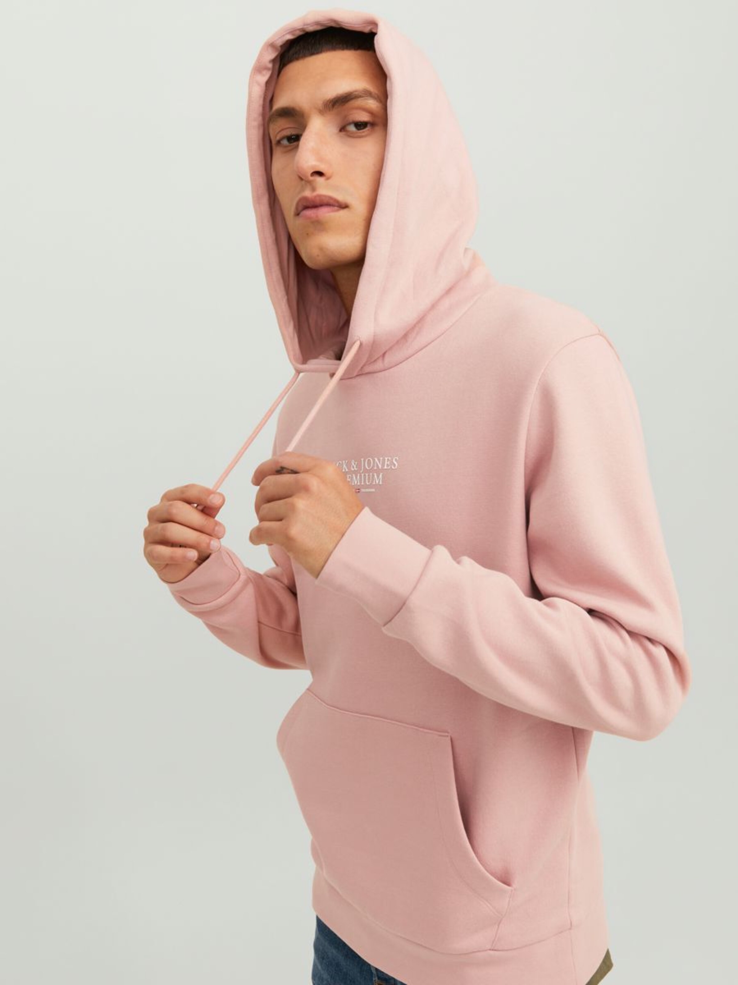 Jack and cheap jones pink hoodie