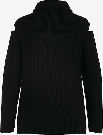 Ulla Popken Pullover in Schwarz