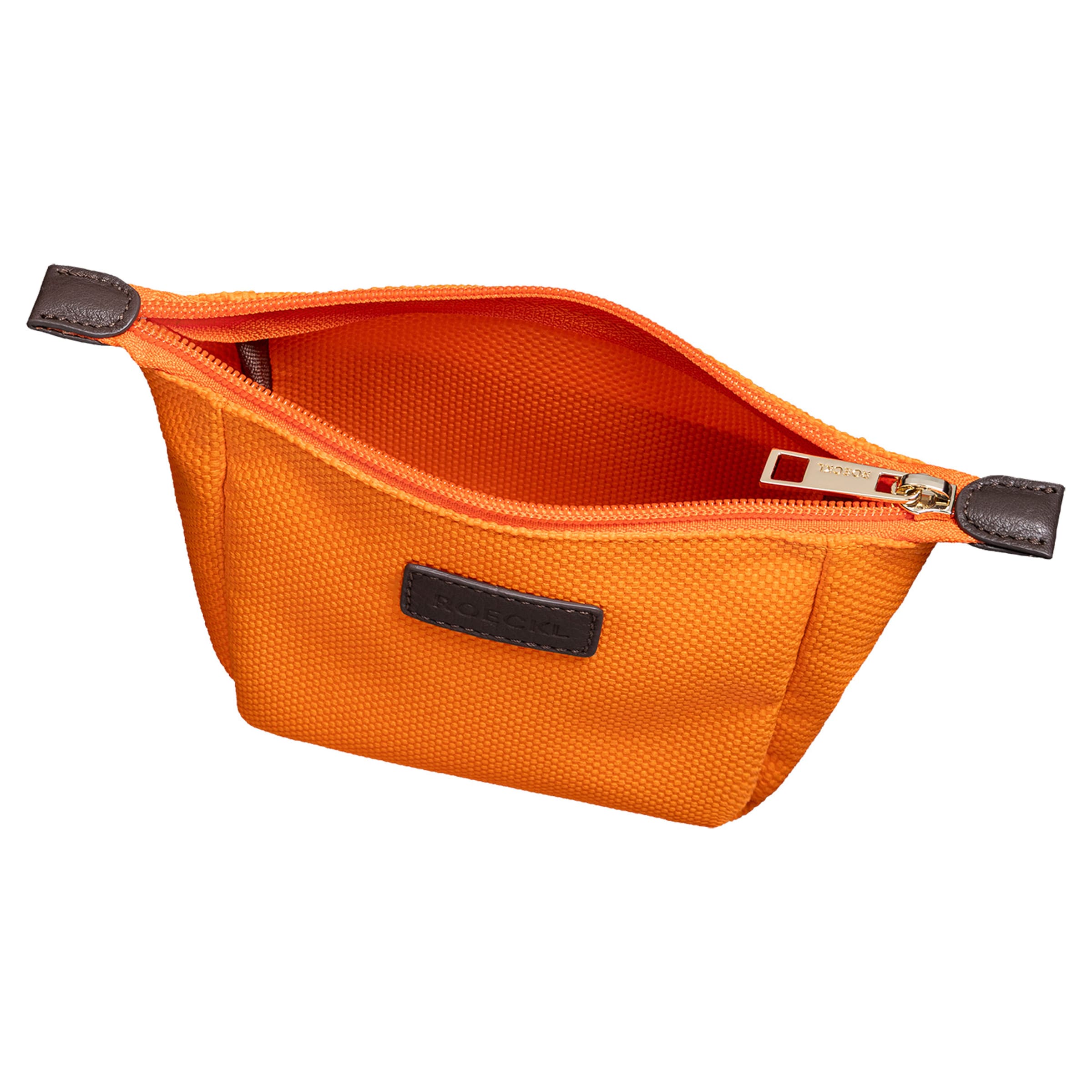Pochette 'Bottle Bag' di Roeckl in arancione