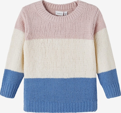 NAME IT Pullover 'OPIL' in beige / blau / rosa, Produktansicht
