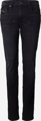 DIESELSlimfit Traperice '2019 D-STRUKT' - crna boja: prednji dio