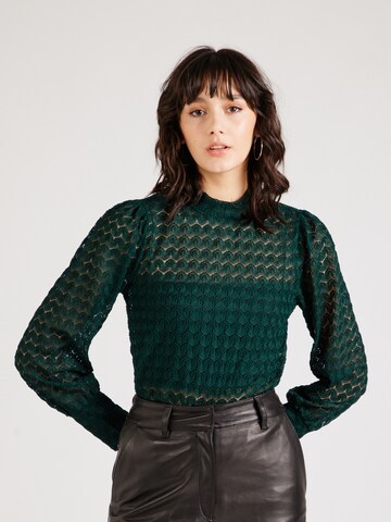 VERO MODA Blus 'VMBecca' i grön: framsida
