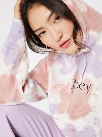 Obey Sweatshirt 'LIMITLESS' in Roze