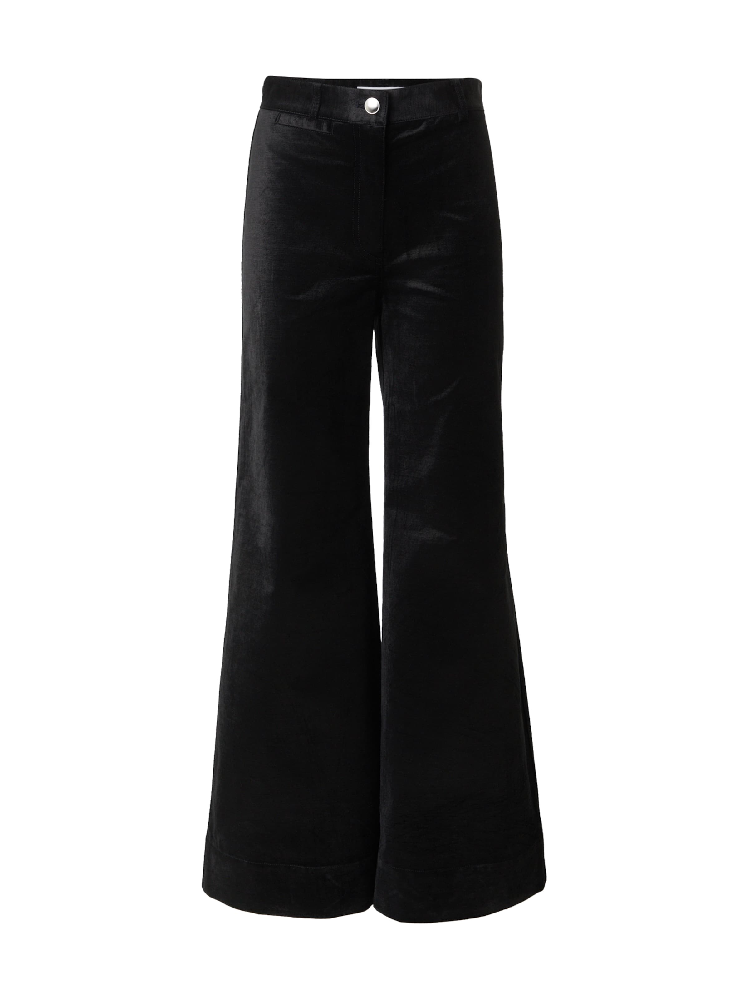 & Other Stories Flared Παντελόνι σε μαύρο: μπροστά