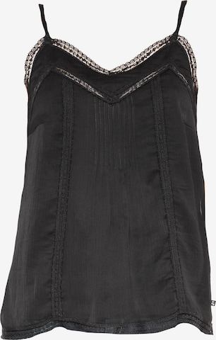 Le Temps Des Cerises Top 'ASMA' in Black: front