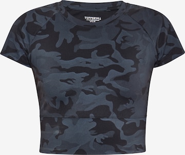 T-shirt TUFFSKULL en noir : devant