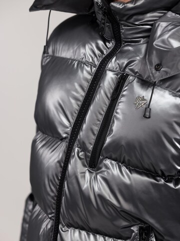 YVZ Denim Winter jacket 'Nebula' in Silver