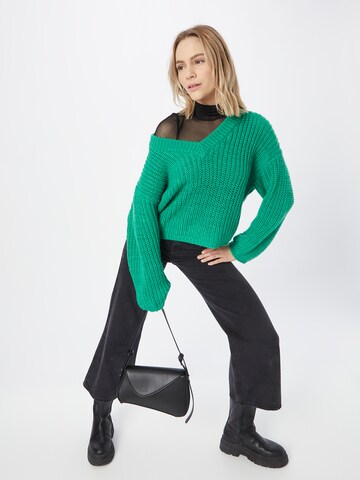 Pull-over 'JAIMY' OBJECT en vert