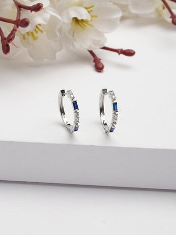 Boucles d'oreilles 'Wandata' AVANT-GARDE PARIS en bleu