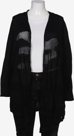 SAMOON Strickjacke 6XL in Schwarz: Vorderseite