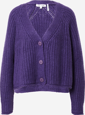 Koton Knit cardigan in Purple: front