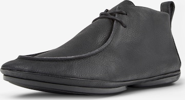 CAMPER - Botines con cordones 'Right Nina' en negro: frente