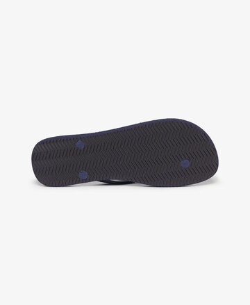 Tongs Superdry en bleu