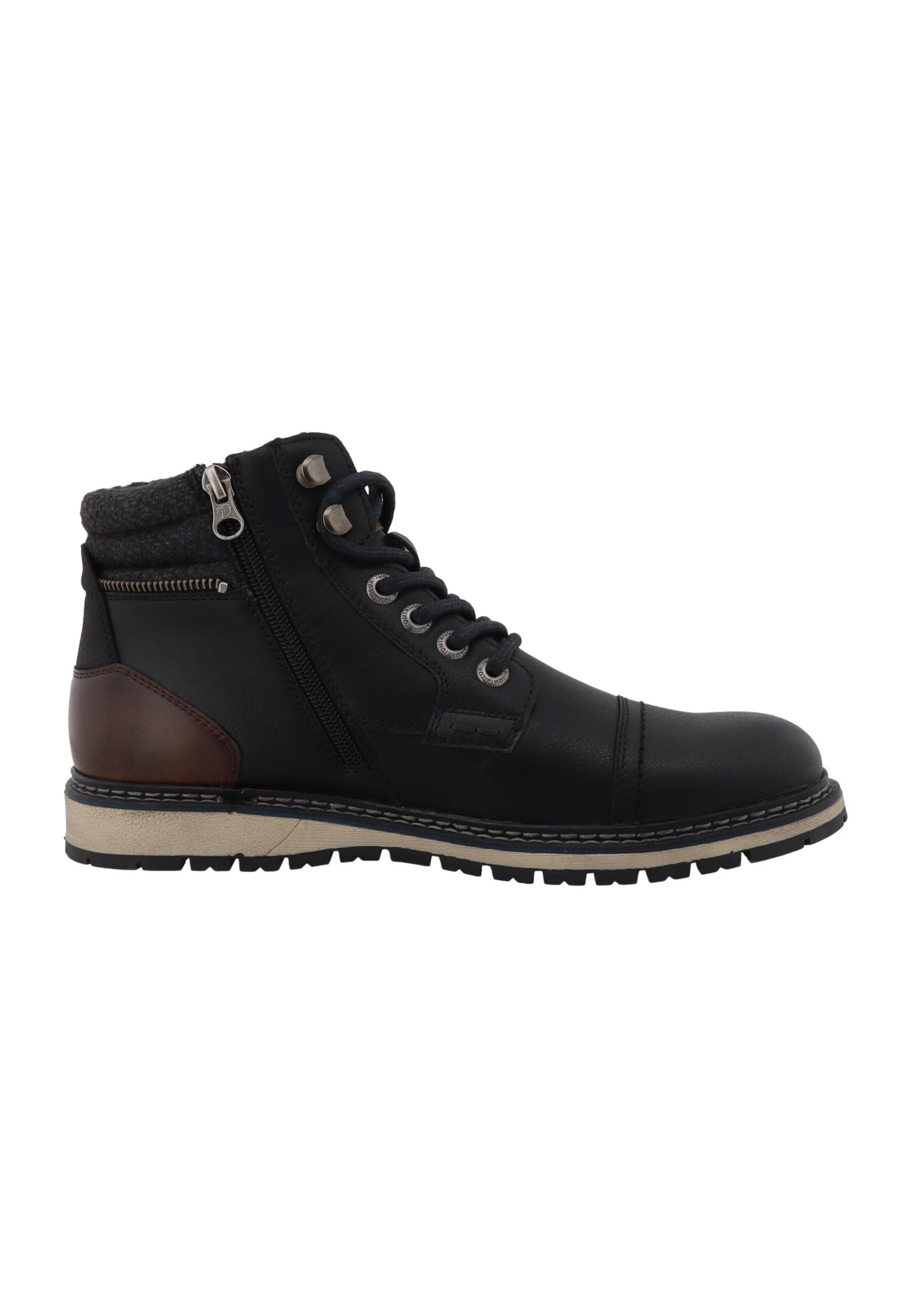 Boots stringati di TOM TAILOR in nero