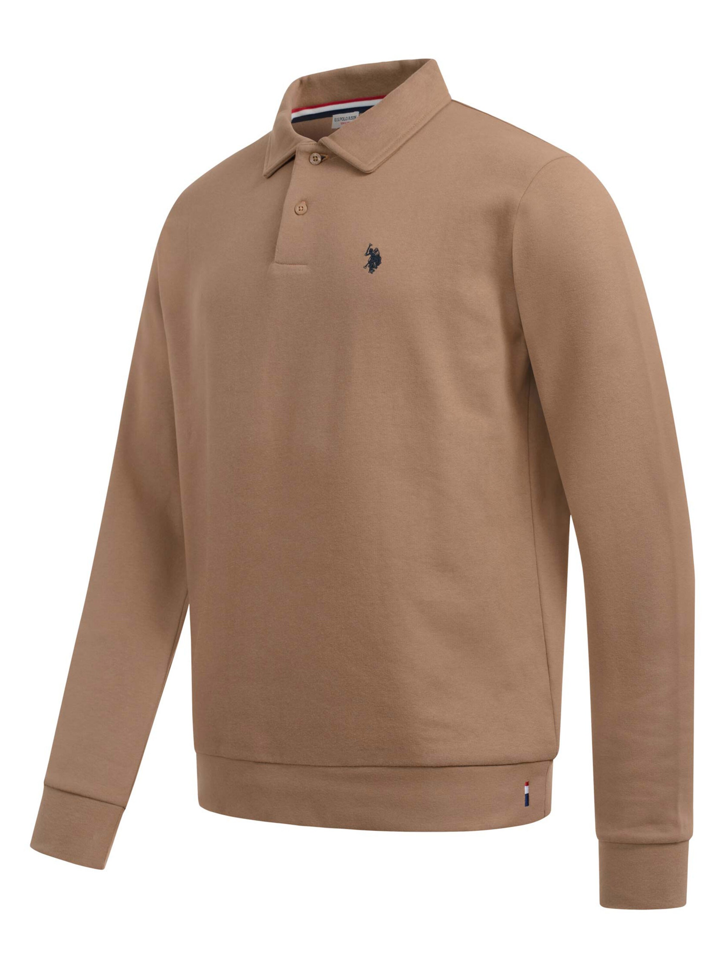 U.S. POLO ASSN. Sweatshirt in Beige