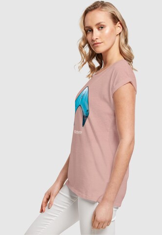 ABSOLUTE CULT Shirt 'Aquaman - Ocean' in Pink