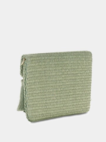 GUESS Shoulder Bag 'Raffia' in Green