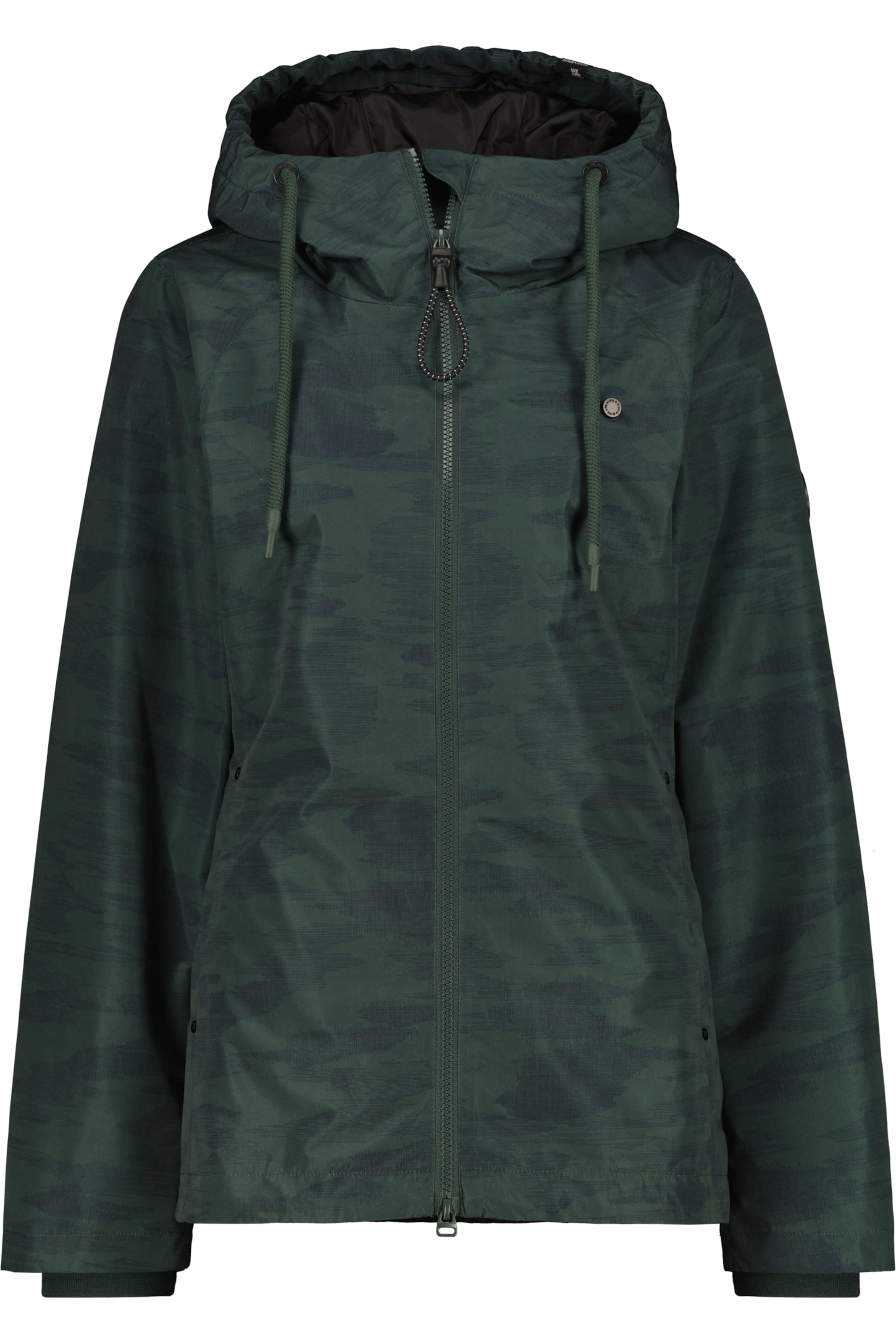 alife & kickin Between-Season Jacket 'AKLilou B' in Green: front