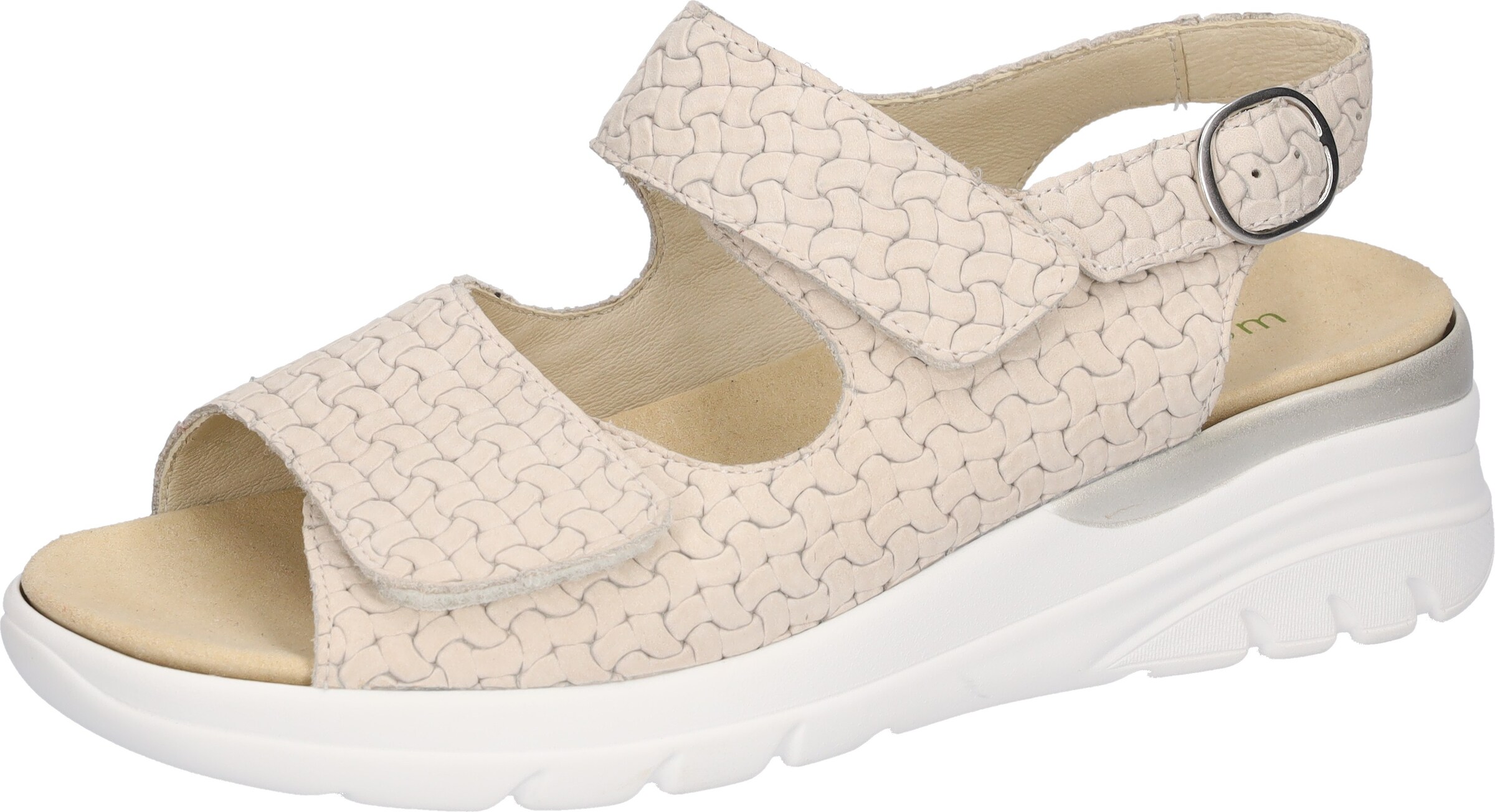 WALDLÄUFER Sandale in Beige: Vorderseite