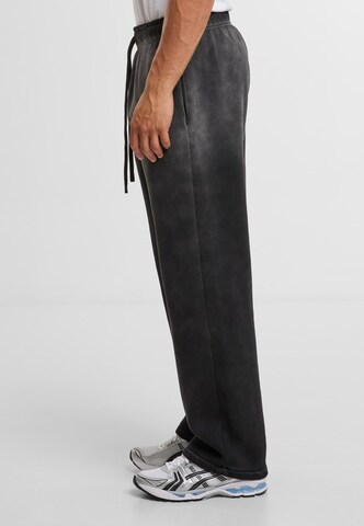 Wide Leg Pantalon Another Cotton Lab en noir